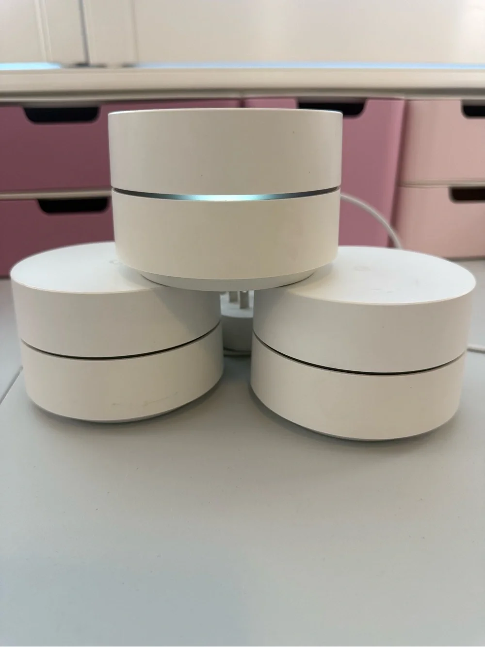 google WiFi - AC1200 - Mesh WiFi Router System Bundle (3 Pack) - Whole Home WiFi